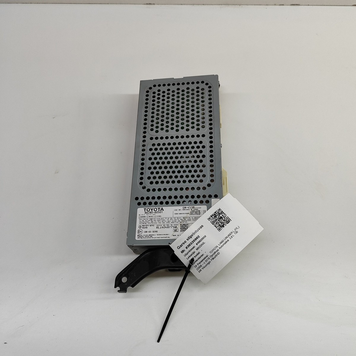 TOYOTA LAND CRUISER J150 Sound Amplifier 86280-60561 2.8