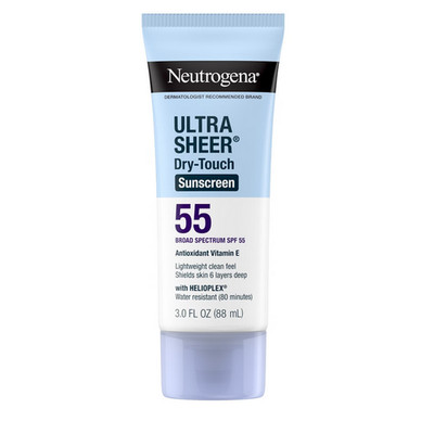 Neutrogena Sonnencreme UVA UVB SPF 55, 88 ml