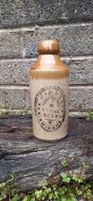 Old Antique Stoneware Stout Ginger Ale Bottle A Hammond Birmingham Pub Decor