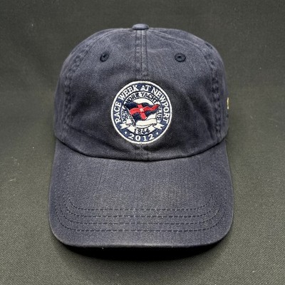 2012 Rolex Newport Bermuda Race Week Strapback Hat Yacht Racing Sailing Cap