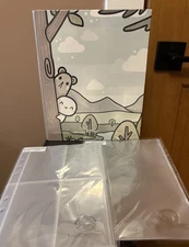 TheCoffeeMonsterzCo TCMC Out Of The Woods Sticker Binder & 20 Protector Sheets