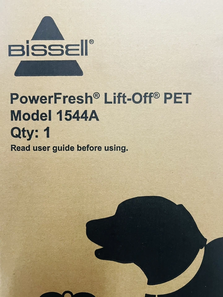 Aspiradora vertical Bissell 1544A blanca/naranja con cable en bolsa Foto 2 de 3