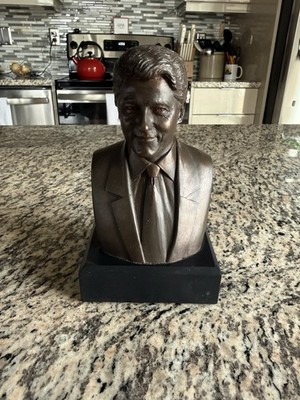 Bill Clinton 6 Inch Bronze Bust