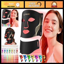 Red Light Therapy Face and Neck LED Skin Care Mask Home Use