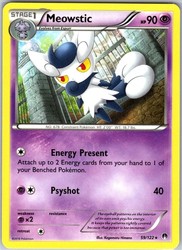 Meowstic 59/122 XY BREAKpoint Rare Non-Holo