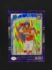 2024 Panini Optic Bo Nix Purple Shock Rookie #209