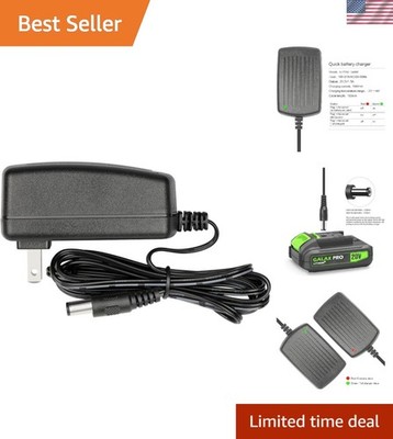 Efficient 20V Max Quick Charger - Charges Galax Pro Tools in Just 70 Minutes