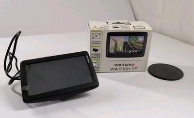 TomTom VIA 1510M SE Vehicle Navigator Maps Tested And Works 