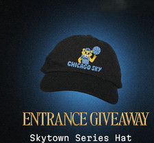 Never Worn Chicago Sky Skytown Series Cap From 8/21/2026 Skye Lioness Birthday