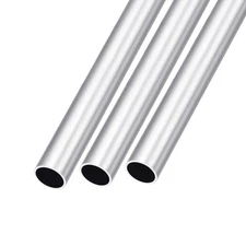 METALLIXITY 6063 Aluminum Tube (13mm OD x 11mm ID x 300mm L) 3Pcs, Aluminum R...
