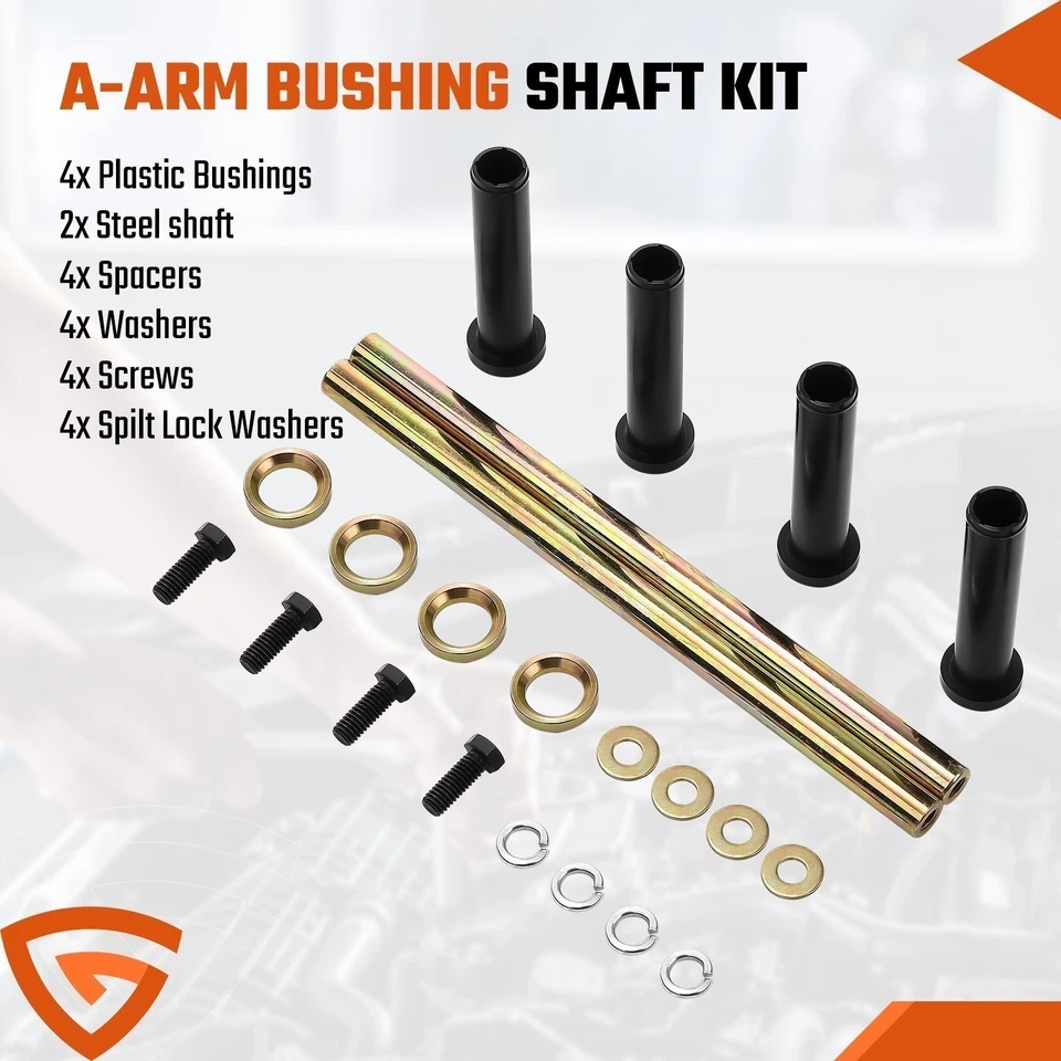 Kit de eje de buje de brazo en A inferior delantero para Polaris Trail Blazer 250 330 400 96-13 Foto 4 de 4