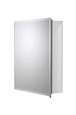 Croydex Winster 20-Inch x 16-Inch Recessed or Surface Mount Medicine Cabinet wit
