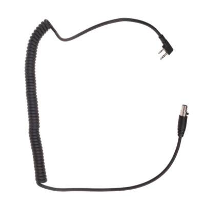 Cable for Connects to Headset 2-Pin to 5-Pin Speaker Mic WalkieTalkie Cable