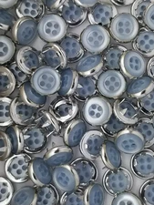 SIZE 14- 3/8" CHILD SIZE BUTTON STYLE SNAP, 100 SETS, FREE SHIPPING USA