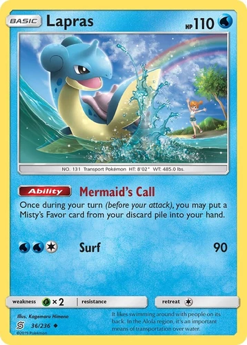 Lapras 36/236 Sm-Unified Minds