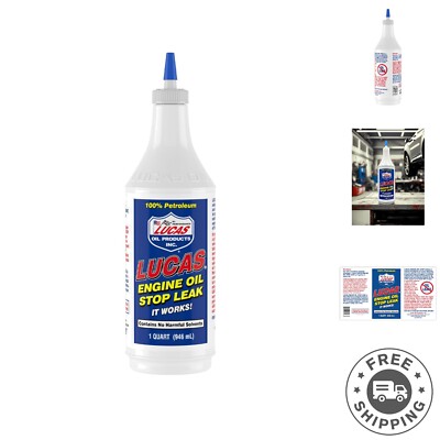 Products Engine Oil Stop Leak, 1 Quart, 1 Pack
