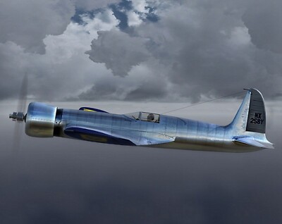 1935 HUGHES H-1 RACER Aircraft Classic Plane Picture Photo 4x6