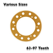 &nbsp;  Kart Rear Sprocket 63-97t Quality Alloy 219 Sprocket Rear Cog Kart Parts UK
