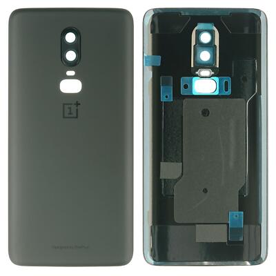 OnePlus 6 Back Cover rear housing frame camera lens matt black