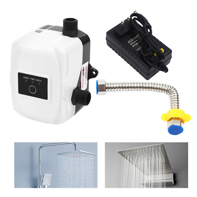 #ad 24V Pressure Booster Pump Portable Automatic Water Recirculating Pump for Shower $44.96