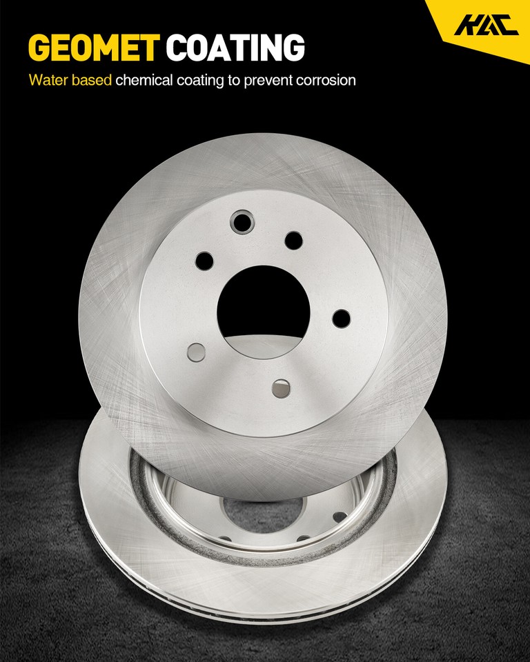 Front Disc Rotors Calipers Ceramic Brake Pads for 2007 2010 Nissan