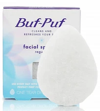 Buf-Puf Regular Facial Sponge, Dermatologist Developed, Removes Deep down Dirt &