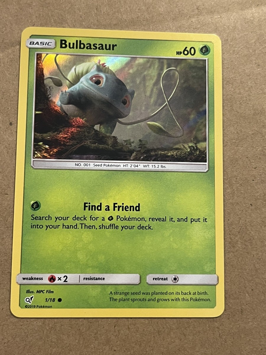 bulbasaur pokemon card detective pikachu Bulbasaur | Detective Pikachu
