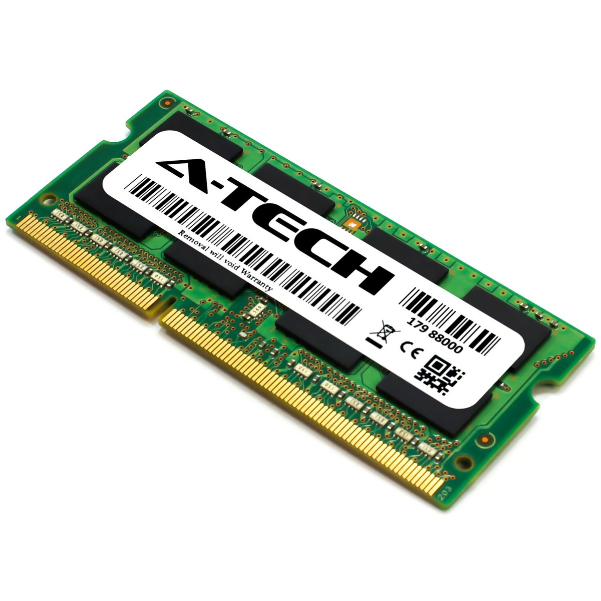 16GB KIT (2 x 8GB) SODIMM DDR3 NON-ECC PC3-10600 1333MHz DDR-3 RAM