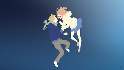 Anime kyoukai no kanata akihito kanbara mirai kuriyama Playmat Gaming Mat