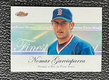 🔥NOMAR GARCIAPARRA 2007 TOPPS FINEST FINEST MOMENTS REFRACTOR!🔥RED SOX!