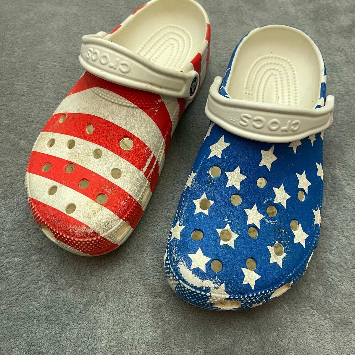Crocs american best sale flag