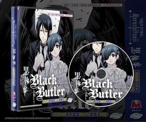Black Butler Kuroshitsuji Season 1 To 3 9 Ova Complete Dvd Box English Version Ebay