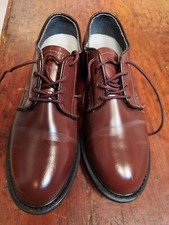 Women's Leather Bates Oxfords, Brown, size 8, very good used condition