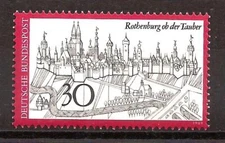 [D6935] BRD, Germany, 1969 MNH** Rothenburg ob der Tauber,