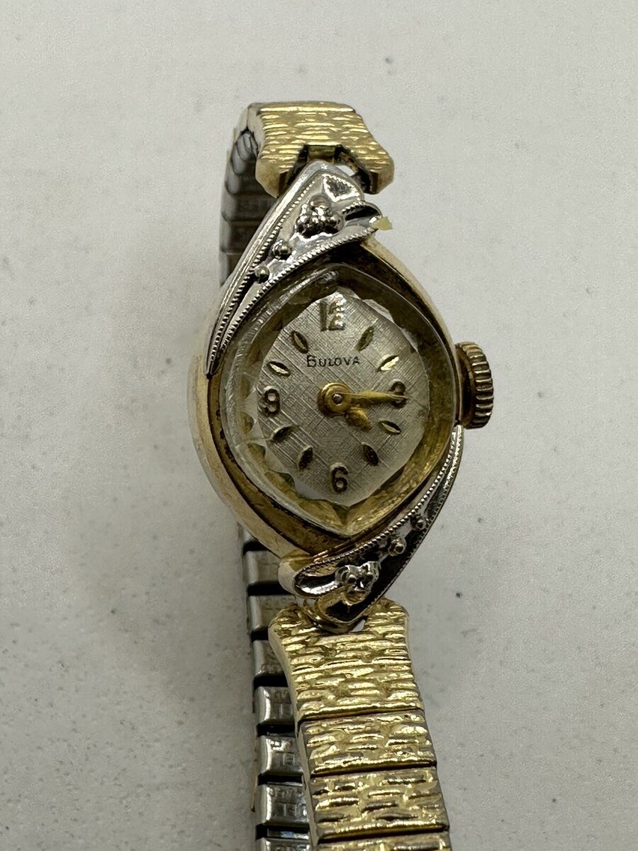 Vintage Bulova 10K Yellow Rolled Gold Plate RGP Wind-Up Vintage Bulova 10K Yellow Rolled Gold Plate RGP Wind-Up