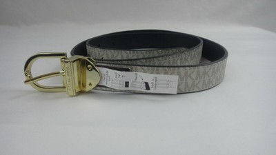 michael kors belt womens navy