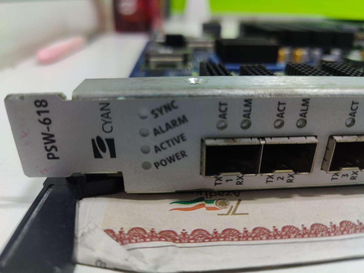 800-0123-01, CYAN / CIENA Z SERIES PSW-618 MODULE | eBay