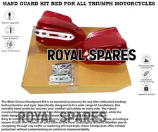 "HAND GUARD KIT, RED" FIT FOR ALL TRIUMPH MOTORCYCLES