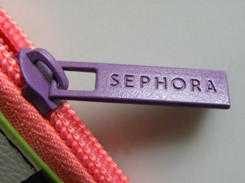 Sephora Make Up Bag Black & White & Pink in Colors New no tag - Picture 5 of 6