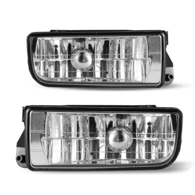 For 1992-1999 BMW 3 Series E36 M3 Driving Fog Lights Clear Glass Lens Pair Lamps