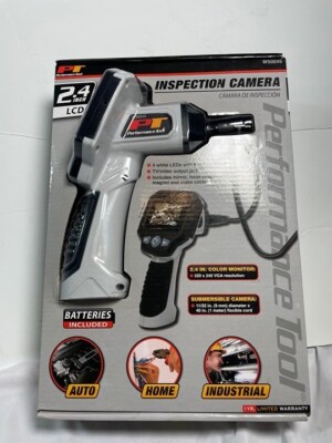 Performance Tool W50045 2.4'' LCD Borescope Inspection Camera New Open Box