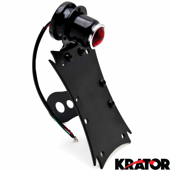 Soporte de placa de luz trasera para Honda VT Shadow Spirit Velorex Deluxe 600 750 1100 Foto 4 de 4