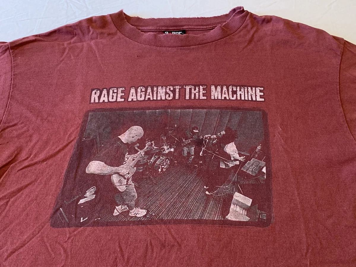 レイジアゲインストザマシーン1997ツアーtシャツLビンテージオリジナル-