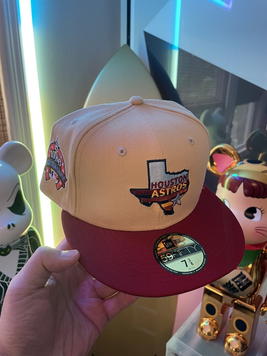 Houston Astros 59FIFTY キャップ サイズ8 Houston Astros New Era Hat 59Fifty Sz 8 Black Corduroy 35
