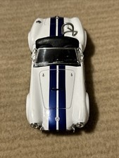 Brand New 5" Kinsmart 1965 Shelby Cobra 427 S/C Diecast Model Toy Car 1:32 White