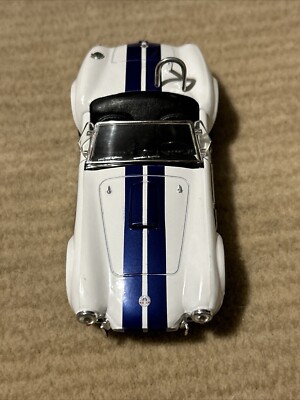Brand New 5'' Kinsmart 1965 Shelby Cobra 427 S/C Diecast Model Toy Car 1:32 White