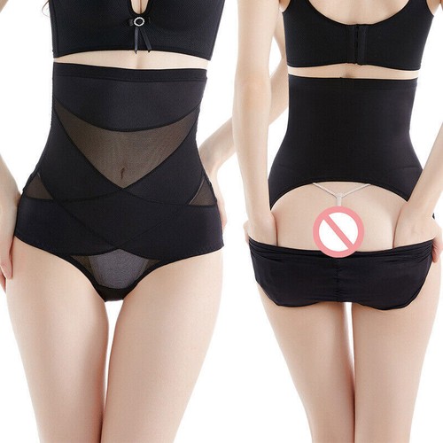 Women High Waist Panties Cross Compression abs Shaping Pants Slim Body Shaper .. - 第 13/15 張圖片