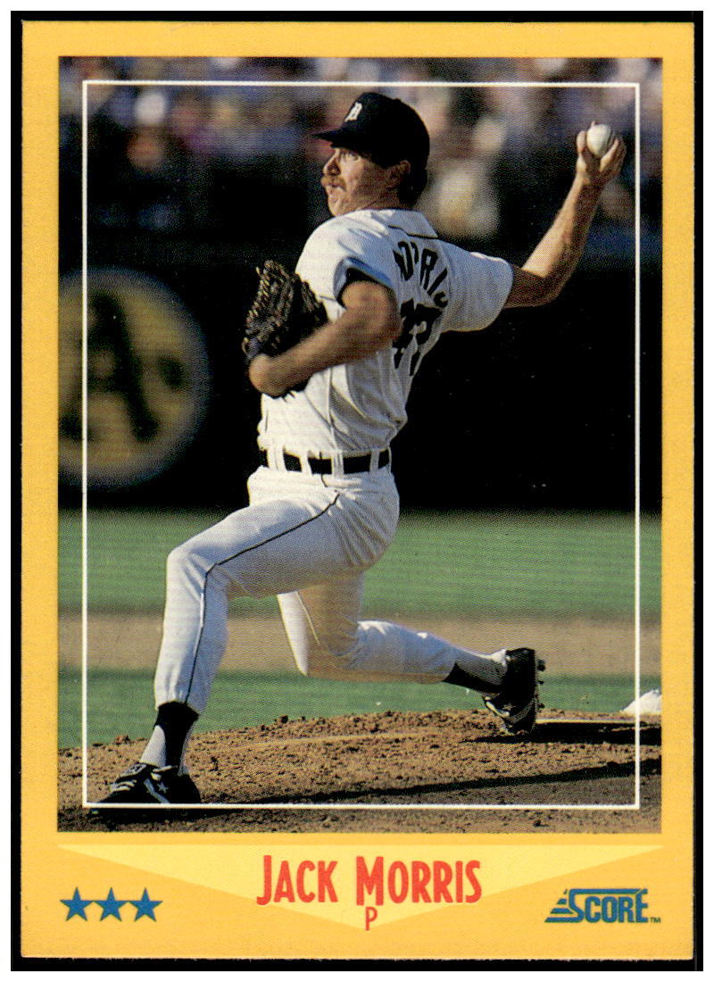 1988 Score #545 Jack Morris NM