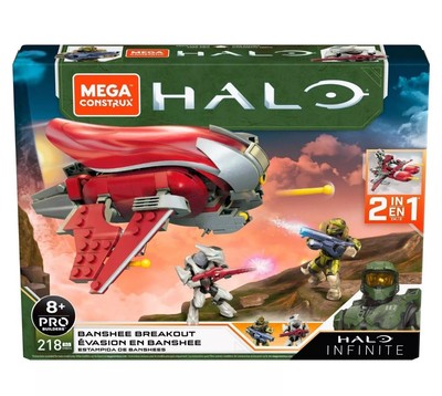 Mega Construx Halo Infinite Banshee Breakout Lego Box Set - New Unopened