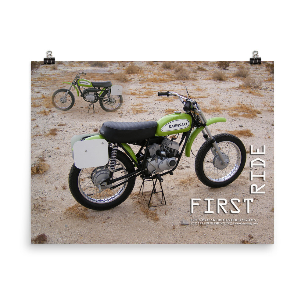 Kawasaki 100 Centurion G31MA Premium Luster Poster, 24